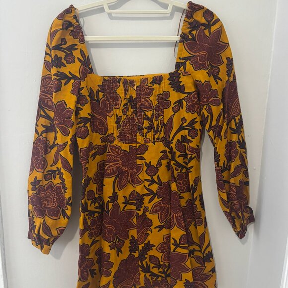 SEZANE LONG SLEEVE MINI DRESS- SIZE 40 - Picture 2 of 3